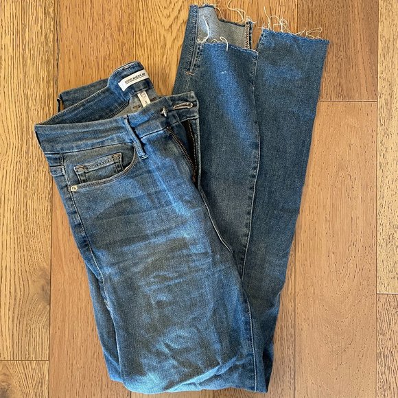 Women's Good American Light Jean Denim - Size 27 - Picture 1 of 5